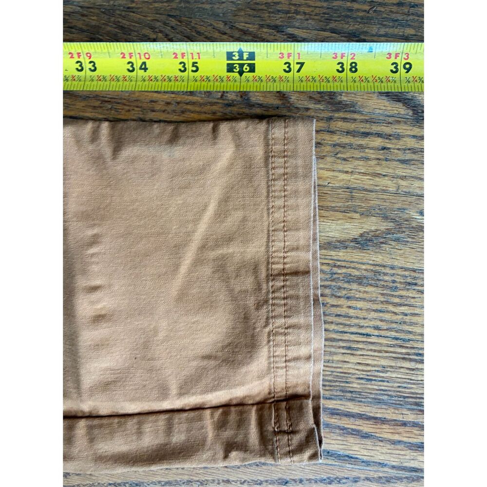 PACT Organic Tan Cotton Drawstring Sustainable Pants Women's Size Medium - Picture 8 of 11